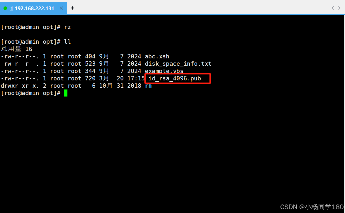 2. 将公钥添加到 Linux 服务器_图2