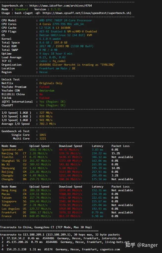 Superbench / OldBench