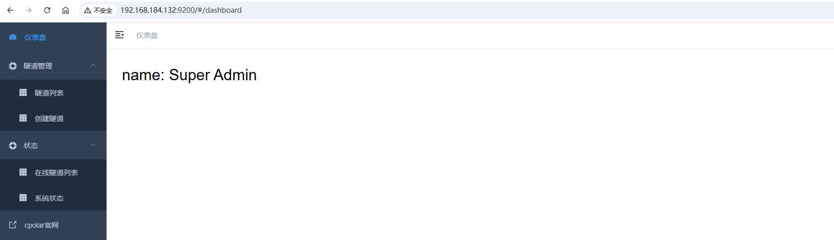 2.5.3 访问cpolar web ui 管理界面_图3