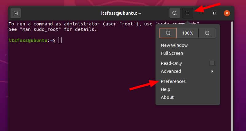 入门：如何更改Ubuntu的终端字体和大小