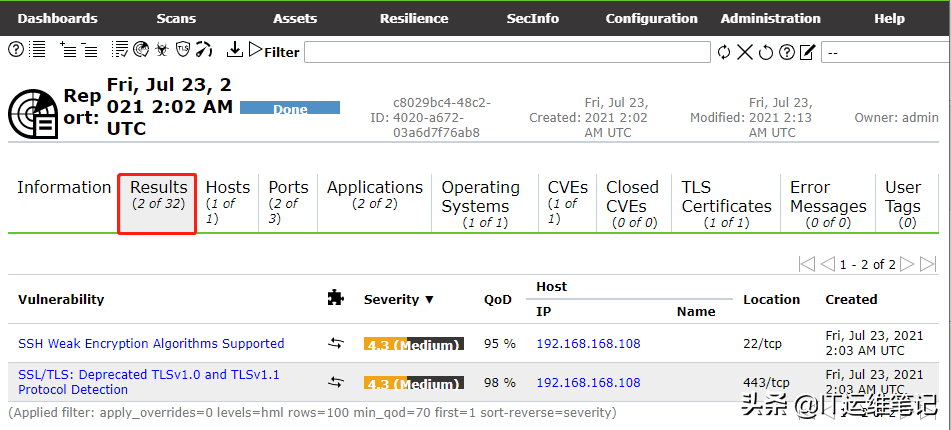 CentOS 8下YUM安装OpenVAS(GVM)