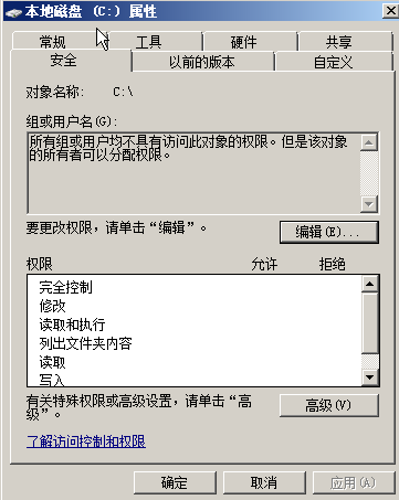 阿里云ECS Windows服务器C盘权限被删除还能还原吗？