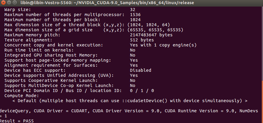 Ubuntu16.04上安装CUDA9.0 详细教程