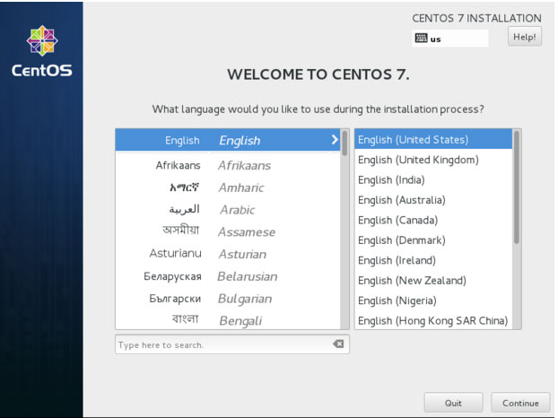 CentOS7 mini的安装和静态ip设置教程