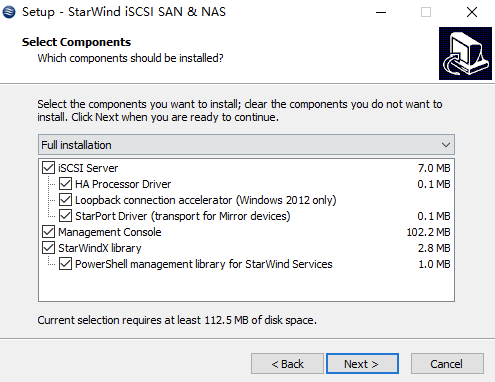 Starwind 配置 ISCSI 共享存储