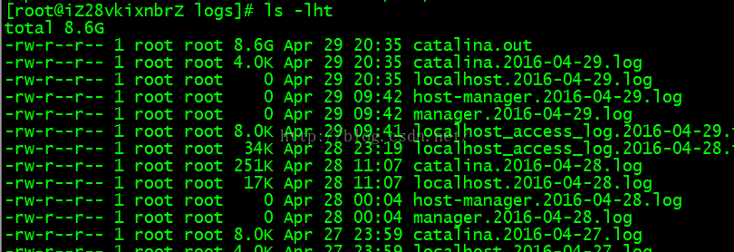 CentOS 出现no space left on device错误解决办法