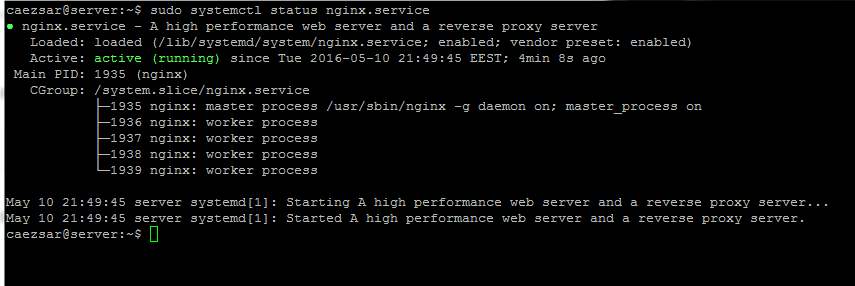 在 Ubuntu 16.04 为 Nginx 服务器安装 LEMP 环境（MariaDB，PHP 7 并支持 HTTP 2.0）