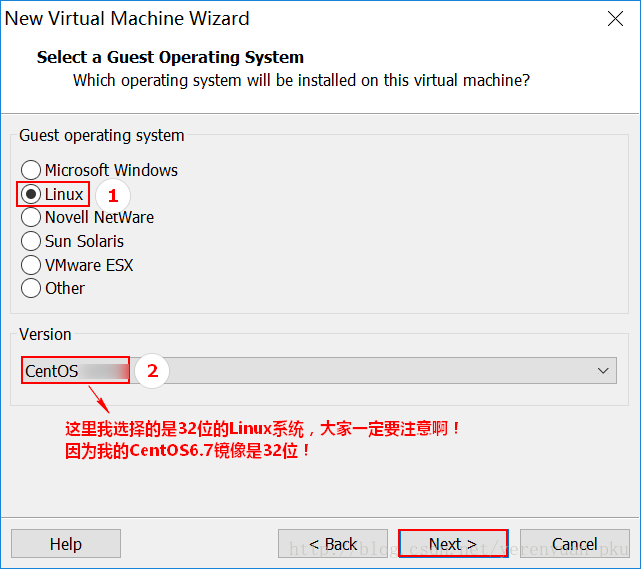 VMware下CentOS 6.7安装图文教程