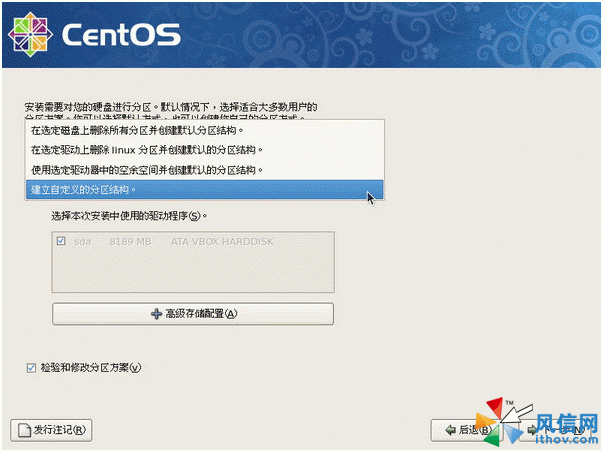 centos系统三套硬盘分区方案[图文设置版]